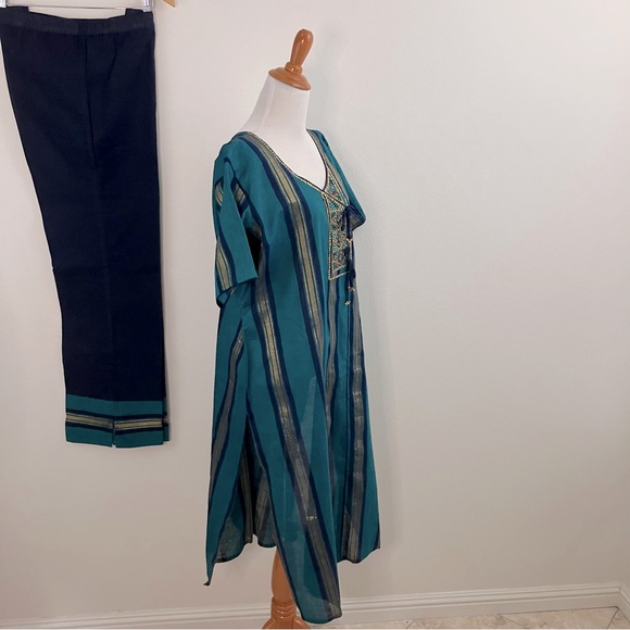 3 Piece Kurta Pant & Dupatta Set - Picture 7 of 14